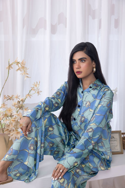 Sasha's Wardrobe Pakistan COTTON CANDY co-ord set - view 3