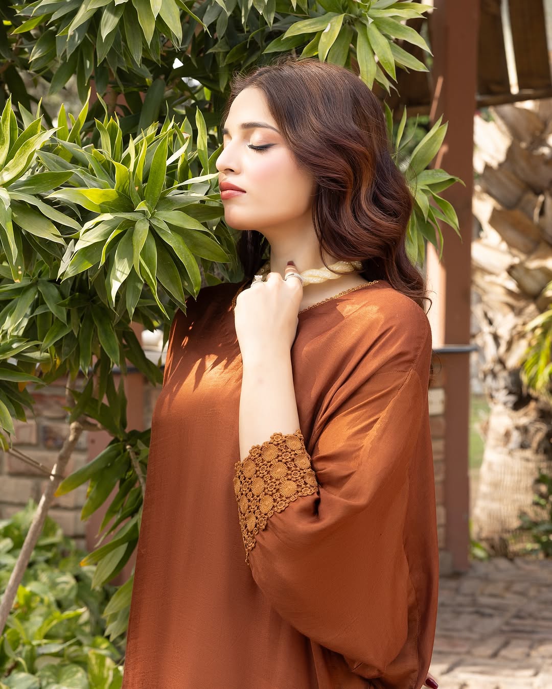 Sasha's Wardrobe Pakistan Amber Glow outfit - view 2