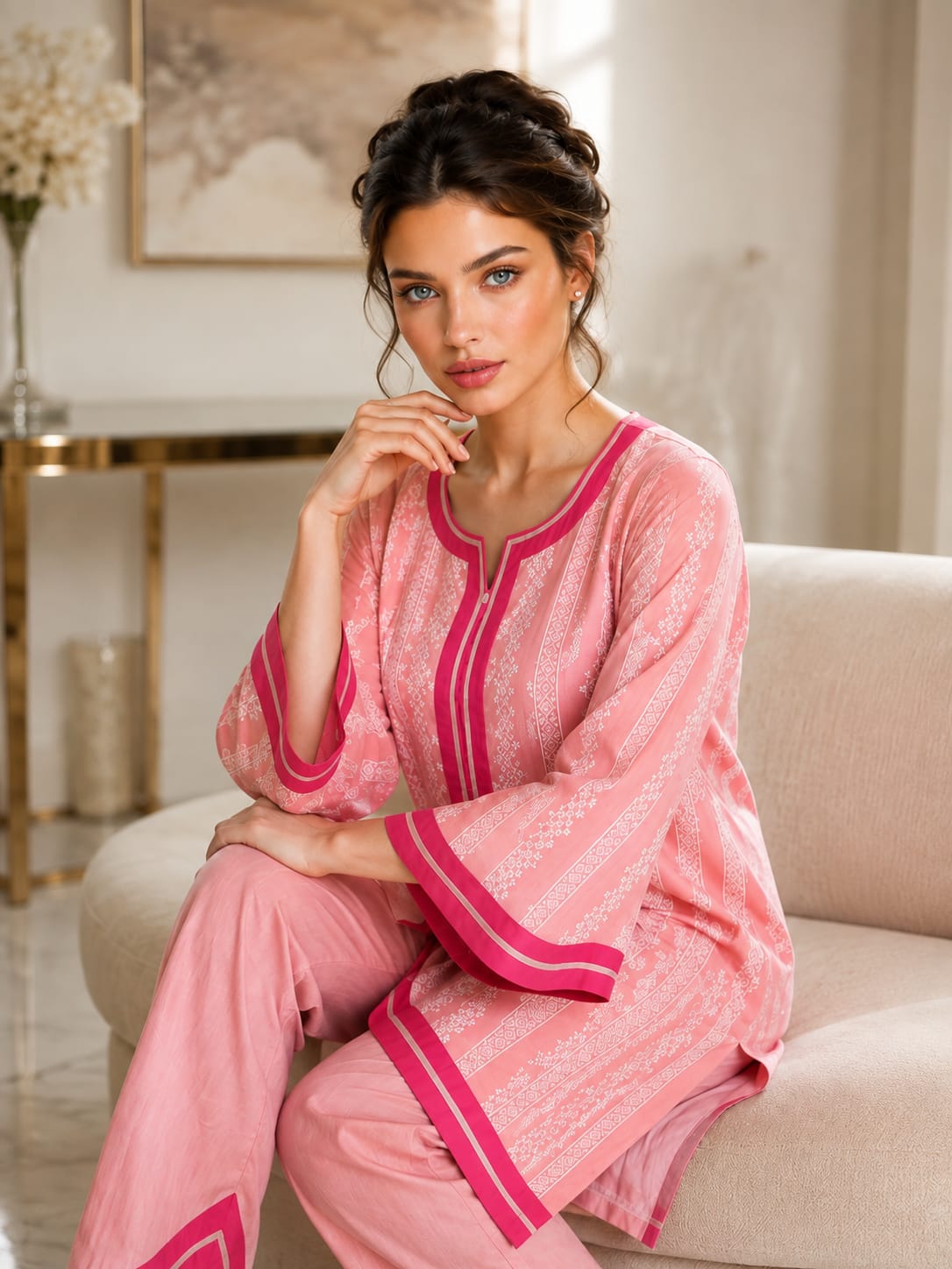 Sasha's Wardrobe Pakistan Pink Petal outfit - view 4
