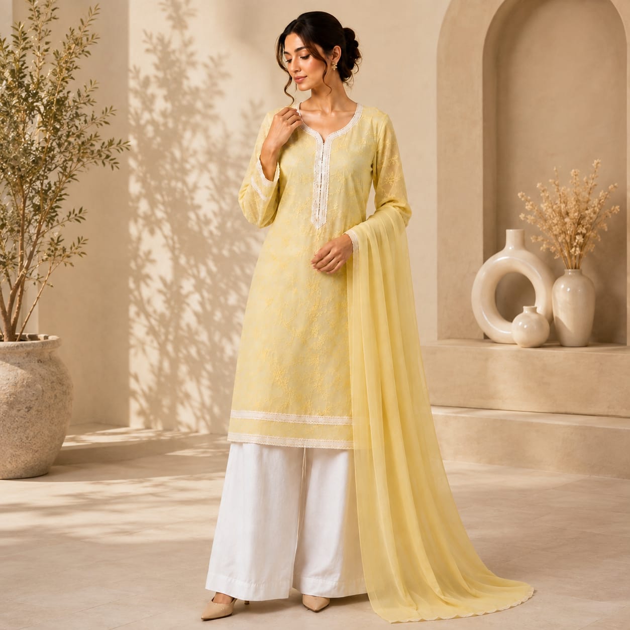 Sasha's Wardrobe Pakistan Lemon Mist outfit - view 1