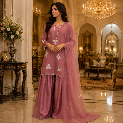 Sasha's Wardrobe Pakistan Lilac Aura outfit - view 2