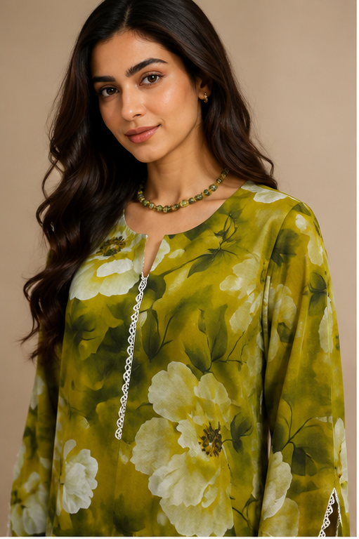 Sasha's Wardrobe Pakistan Matcha outfit - view 3